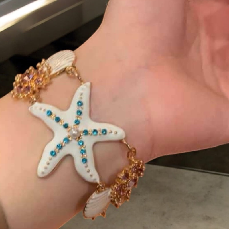 Colorful sea bracelets