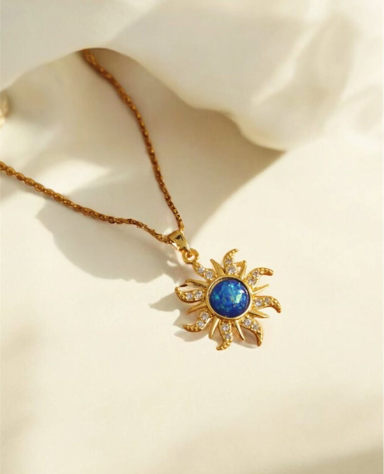 Sun necklace