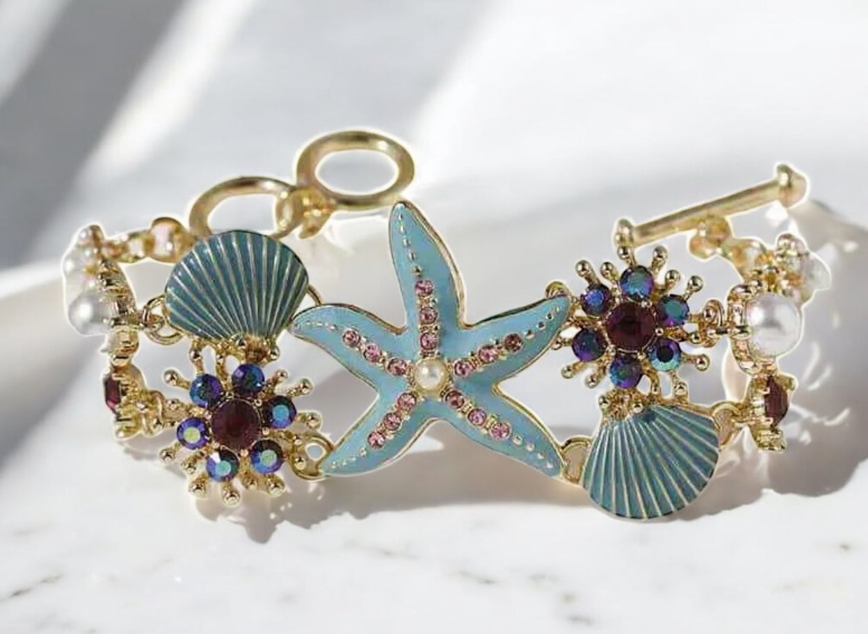 Colorful sea bracelets